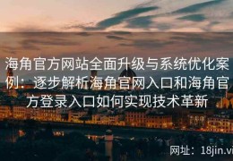 海角官方网站全面升级与系统优化案例：逐步解析海角官网入口和海角官方登录入口如何实现技术革新