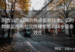 洞悉51吃瓜网的热点追踪技术：实时数据监控与社交传播如何构成全链条效应