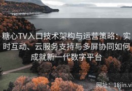 糖心TV入口技术架构与运营策略：实时互动、云服务支持与多屏协同如何成就新一代数字平台