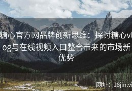 糖心官方网品牌创新思维：探讨糖心vlog与在线视频入口整合带来的市场新优势